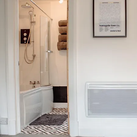 Modern Bright Spacious Flat 哈罗盖特